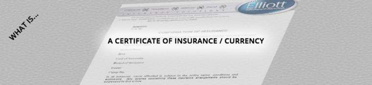 Certificate Of Currency Insurance Meaning